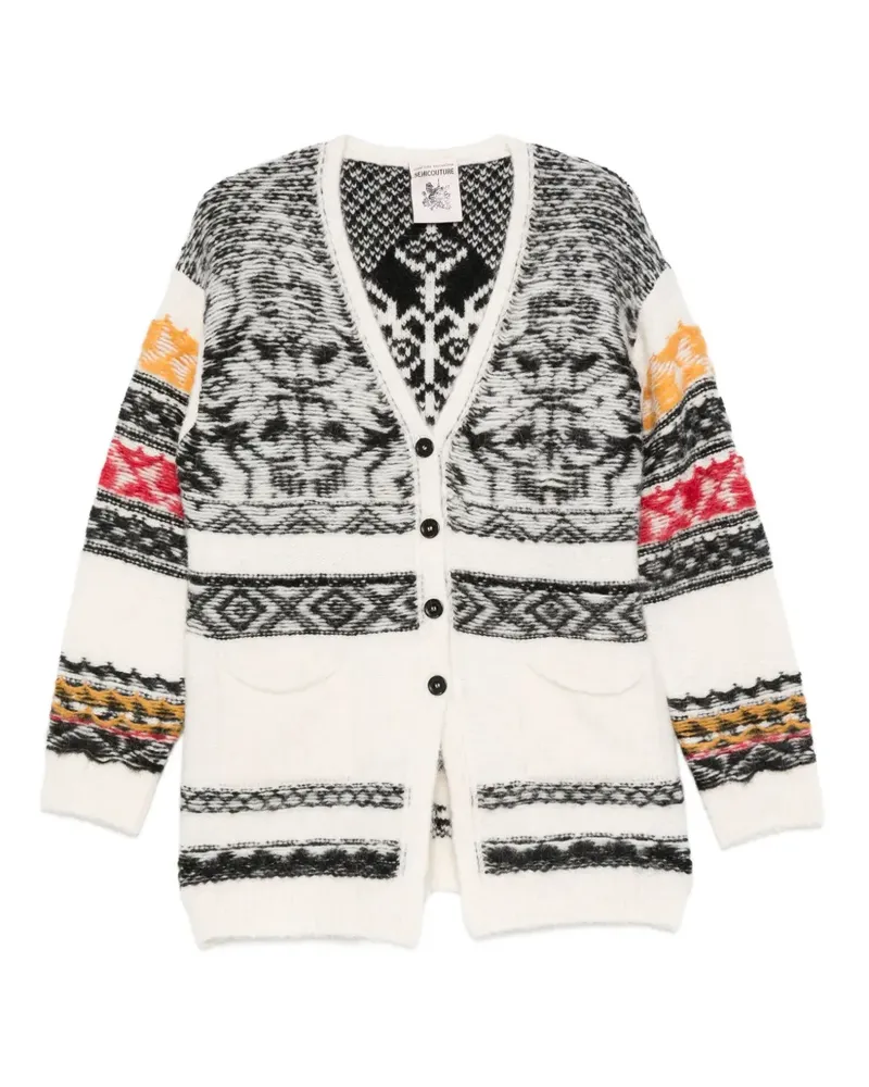 Semicouture Pierluigi Cardigan - Weiß Weiß