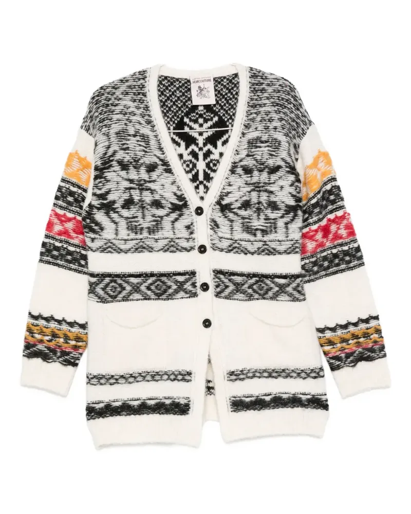 Semicouture Pierluigi Cardigan - Weiß Weiß