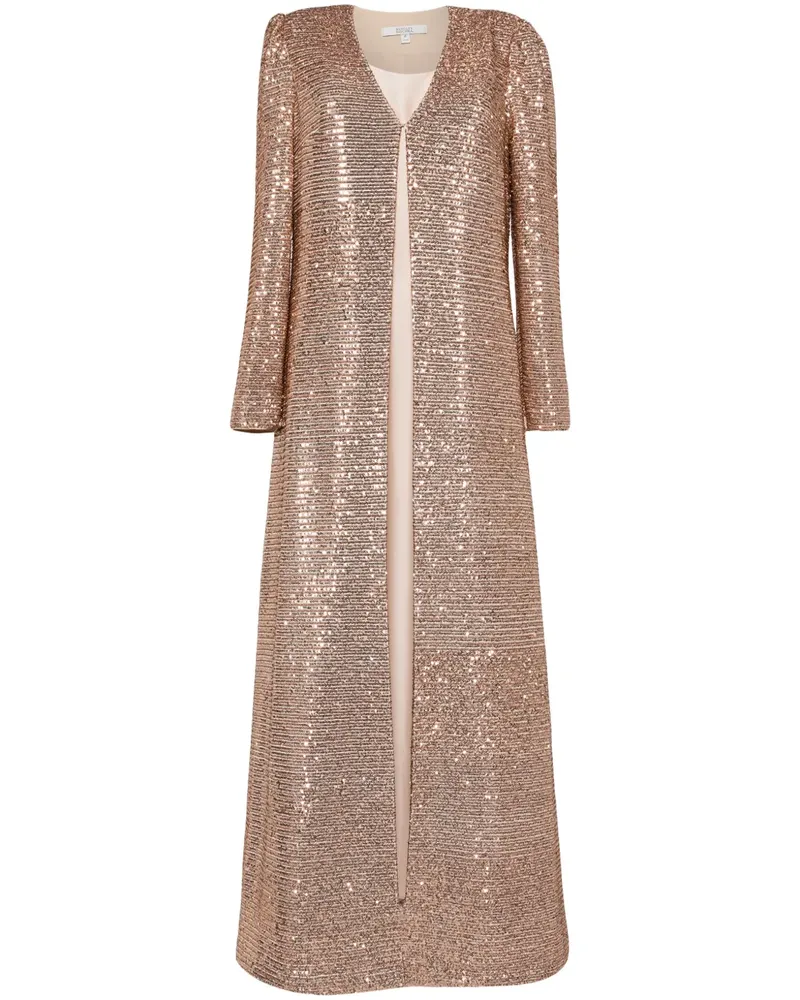 Badgley Mischka Abendkleid mit Pailletten - Gold Gold
