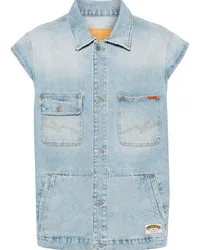 Martine Rose Blewas Jeansweste Blau