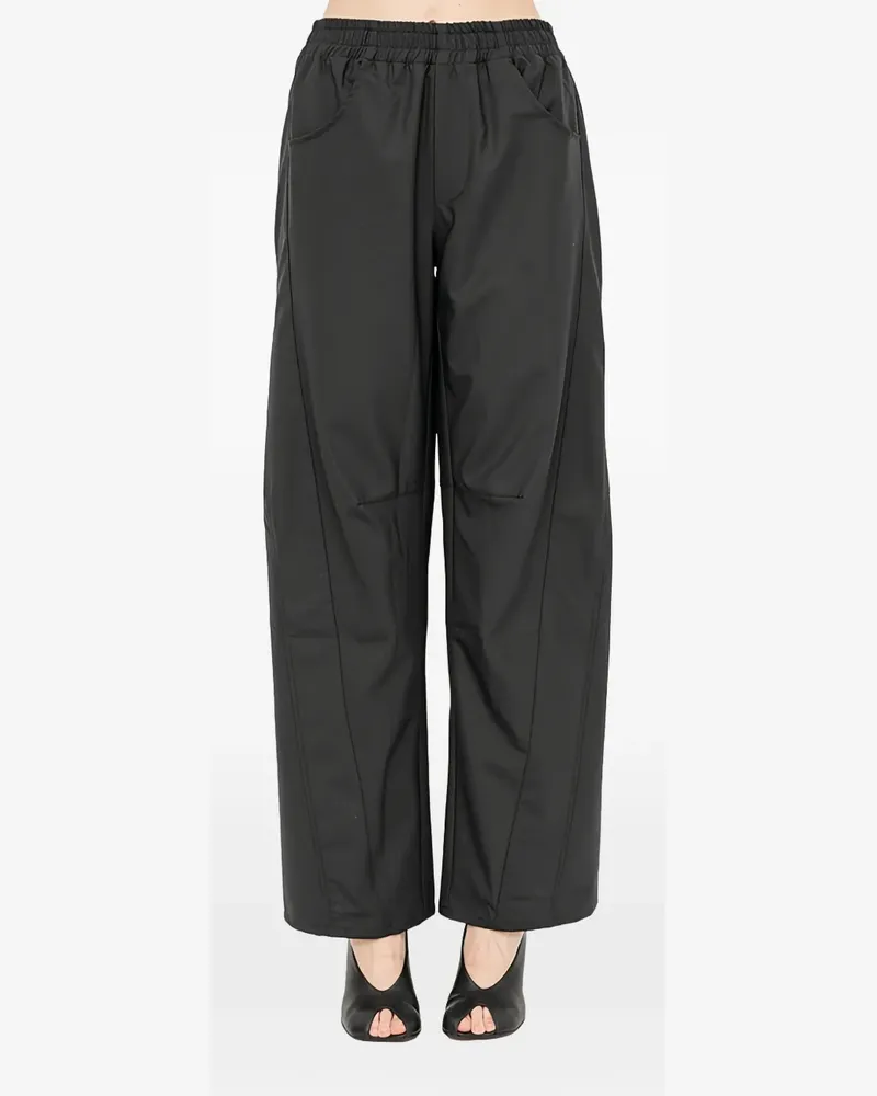Andrea Ya'aqov high-cuff trousers - Schwarz Schwarz