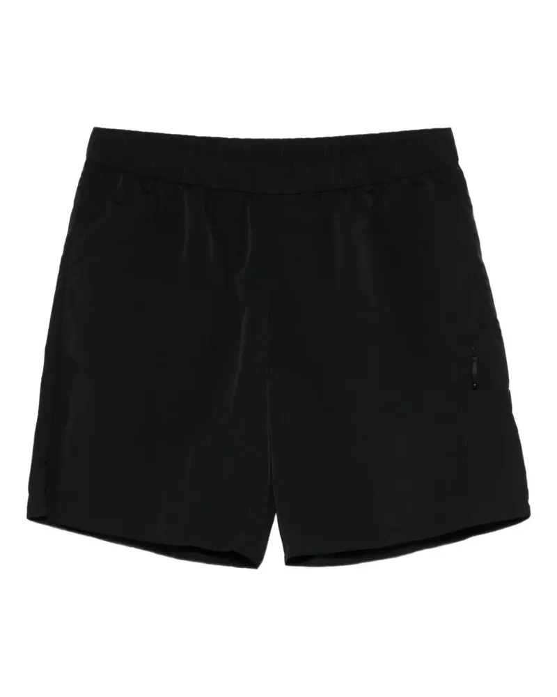 Moncler Logo zip-pocket swim shorts - Schwarz Schwarz