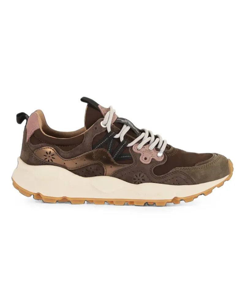 Flower MOUNTAIN Yamano 3 Sneakers mit Wildledereinsätzen - Braun Braun