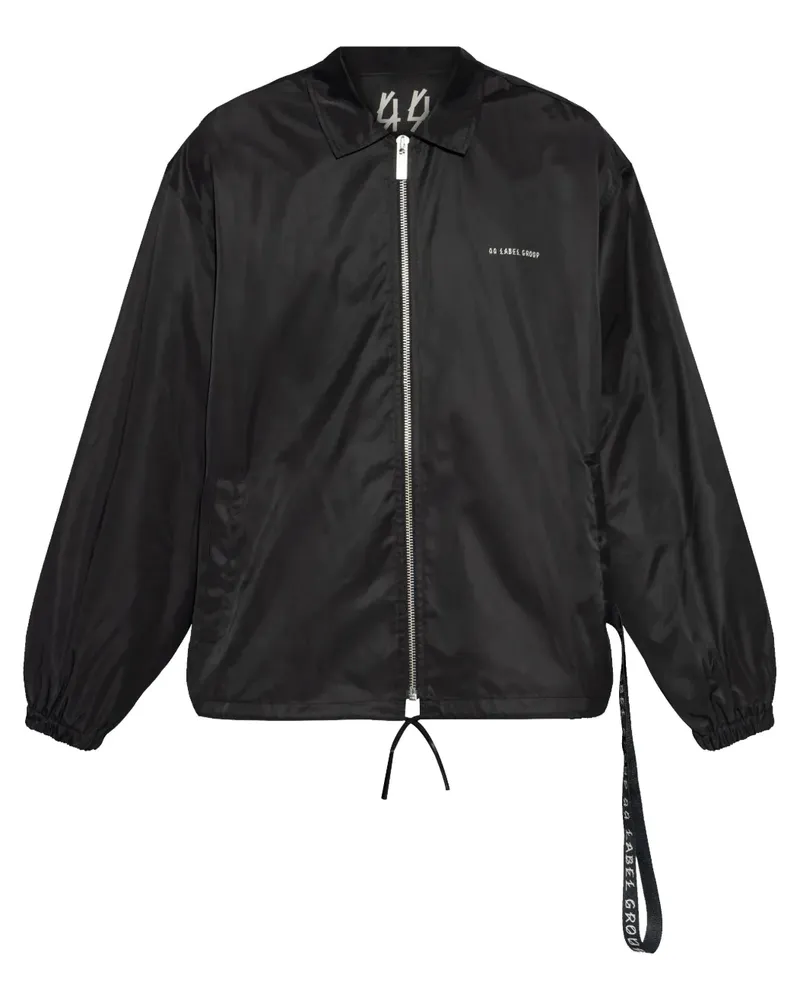 44 LABEL GROUP Tour Coach Jacke - Schwarz Schwarz