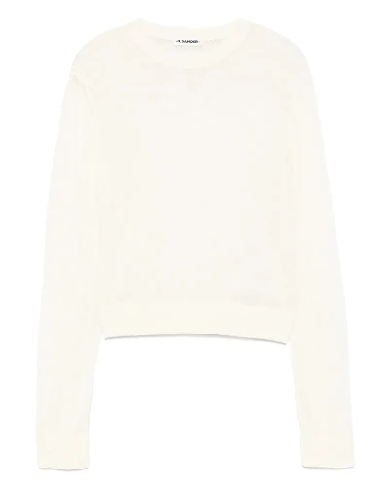 Jil Sander Cropped-Top - Nude Nude
