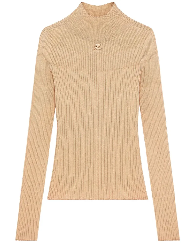 Courrèges Solar Pullover - Nude Nude