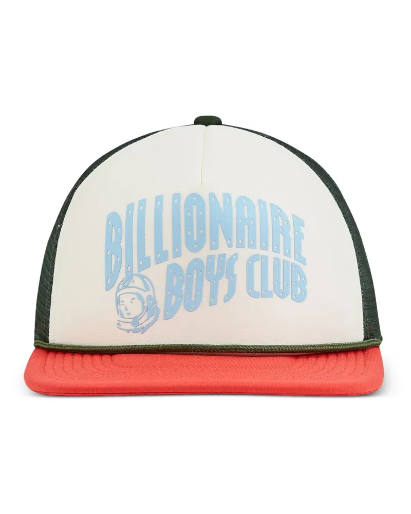 Billionaire Boys Club Curve Trucker logo-print cap - Nude Nude