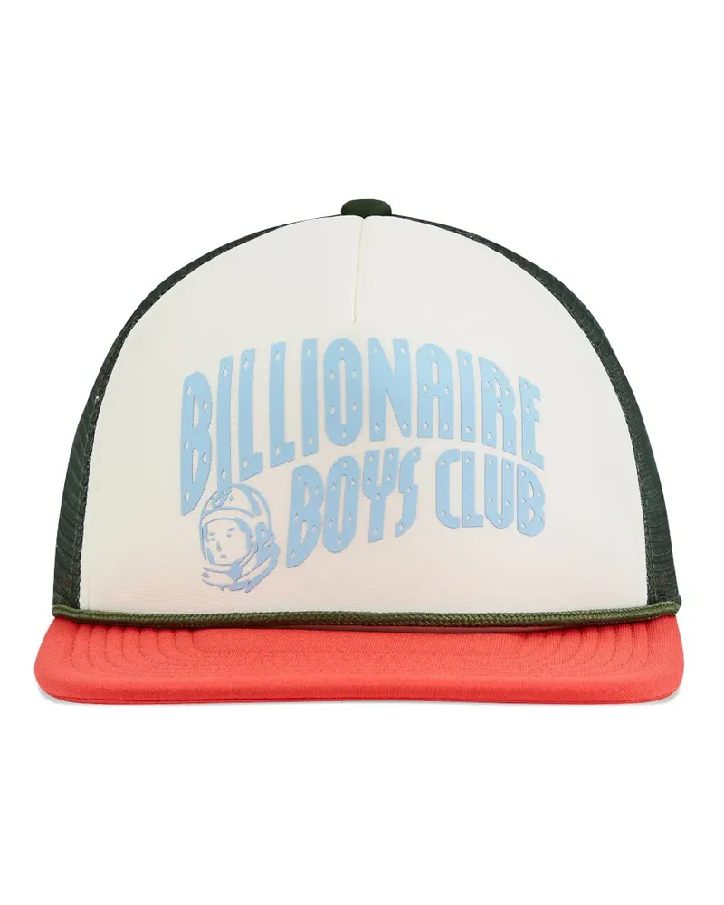 Billionaire Boys Club Curve Trucker logo-print cap - Nude Nude