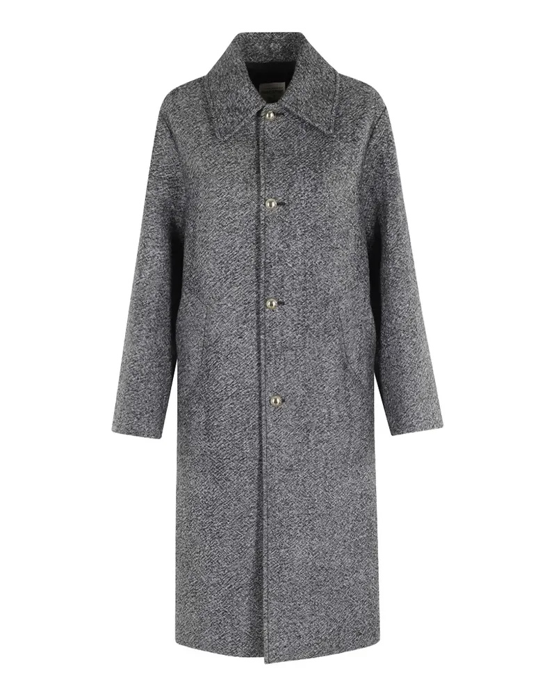 Semicouture Leandre buttoned coat - Grau Grau