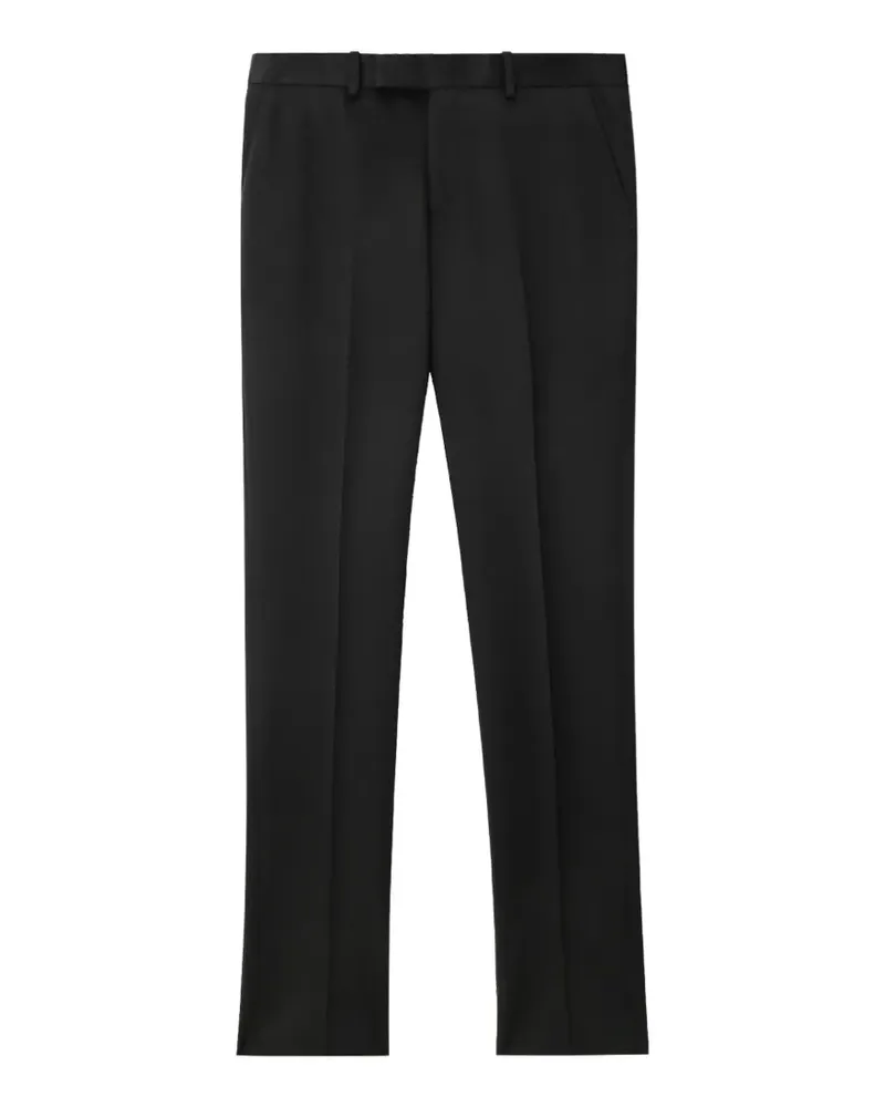 LARDINI Klassische Hose mit Bügelfalten - Schwarz Schwarz