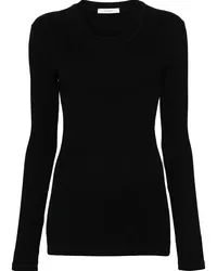 Christophe Lemaire Klassisches Langarmshirt Schwarz