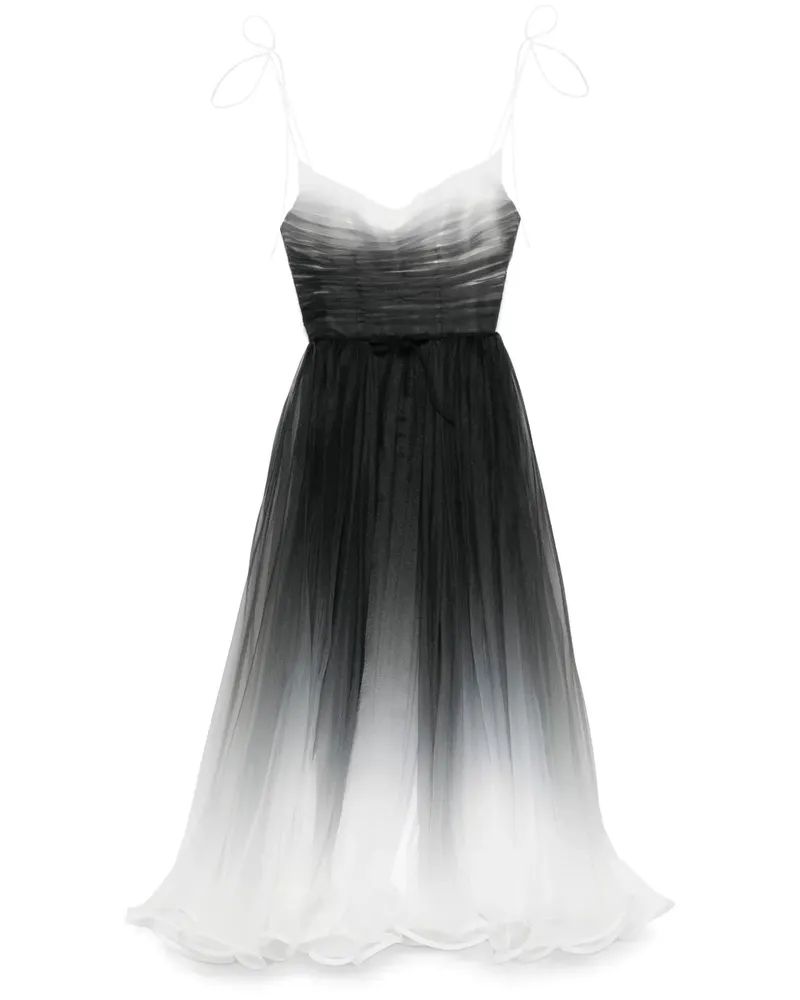 Ana Radu Maxikleid mit Farbverlauf - Weiß Weiß