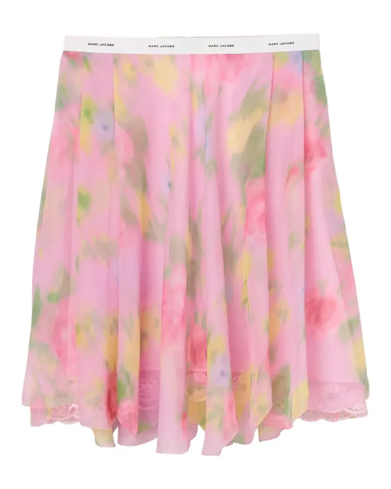 Marc Jacobs floral-print mini skirt - Rosa Rosa
