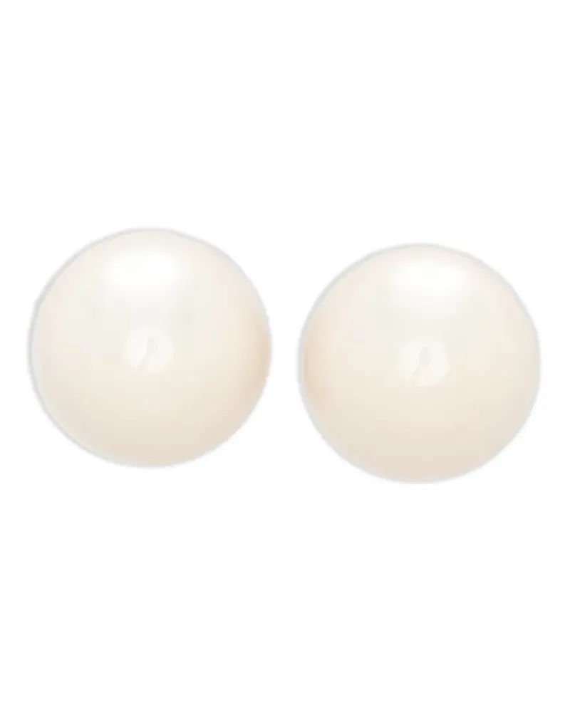 Emporio Armani round-shape earrings - Nude Nude