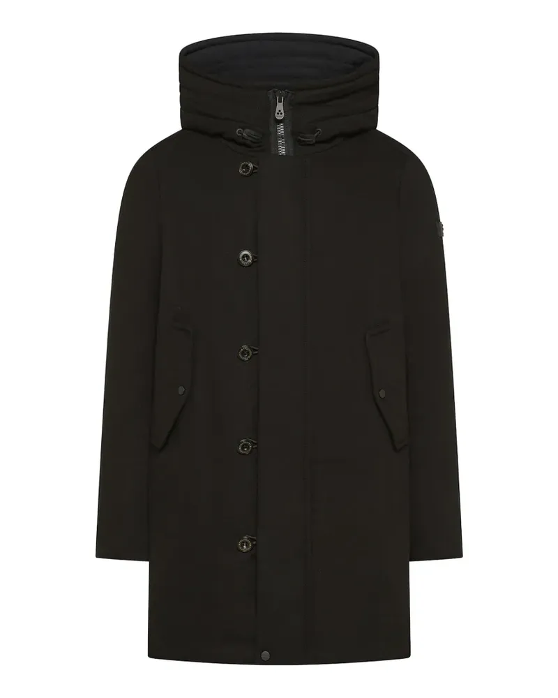Peuterey Kasa KI 05 hooded down-feather coat - Schwarz Schwarz