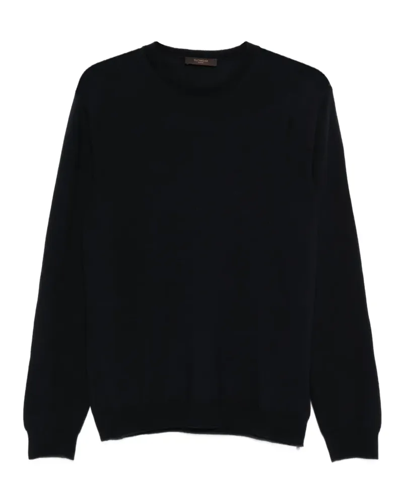 Zanone Pullover mit Rundhalsausschnitt - Blau Blau