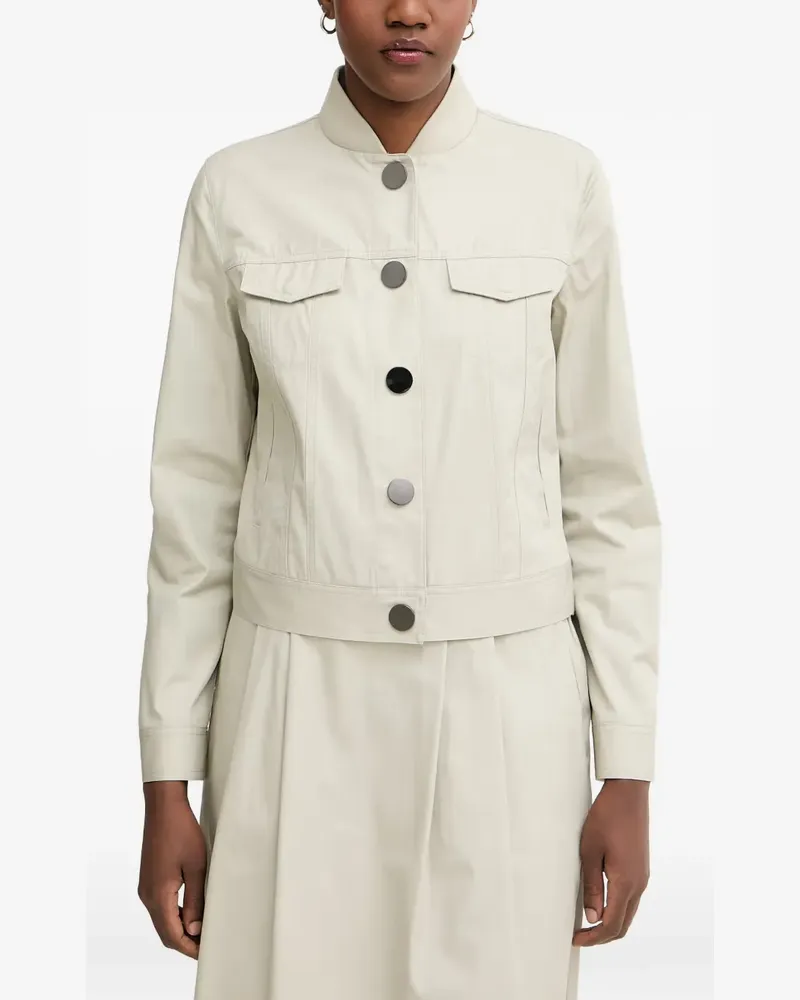 Armani Exchange Geknöpfte Jacke mit Brusttasche - Nude Nude