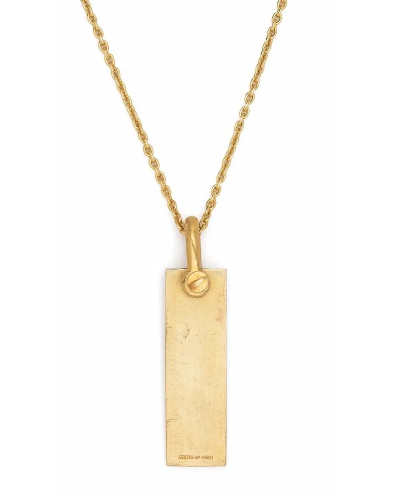 Parts Of Four Halskette mit Schildanhänger - Gold Gold