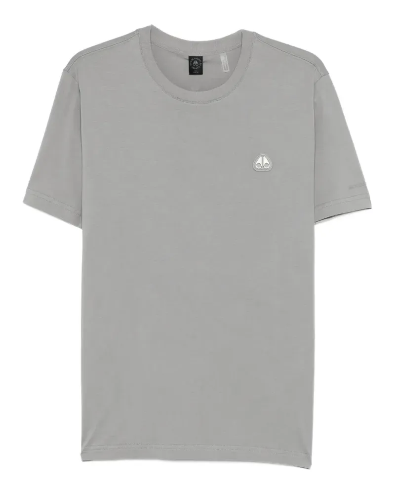 Moose Knuckles Crescent appliqué T-shirt - Grau Grau