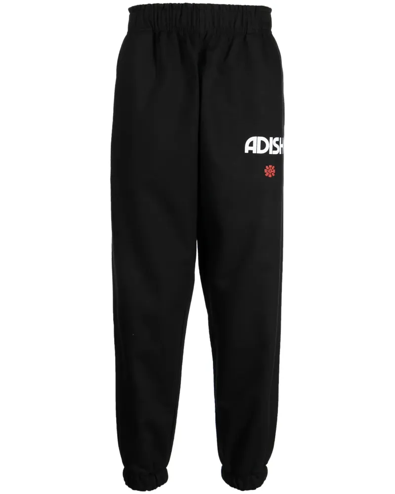 ADISH Zahara Jogginghose mit Logo-Print - Schwarz Schwarz