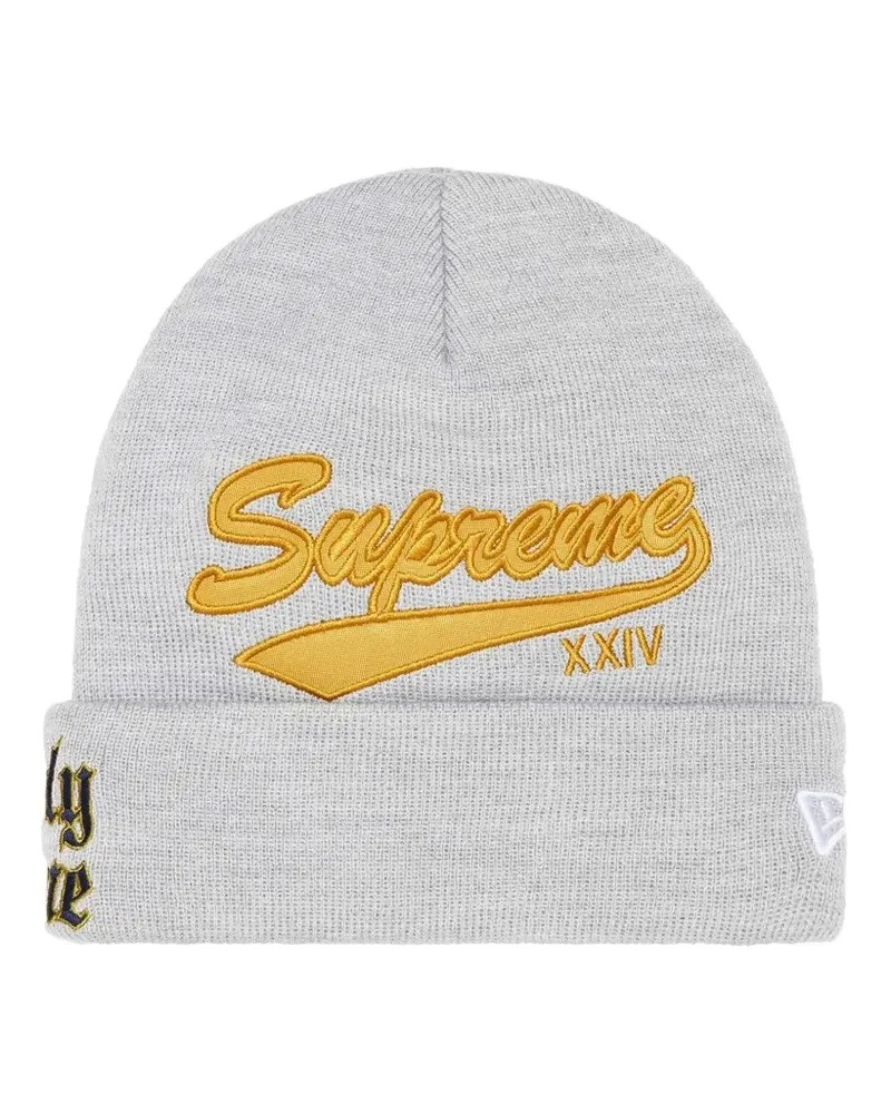 Supreme Being New Era Salvation Beanie - Grau Grau