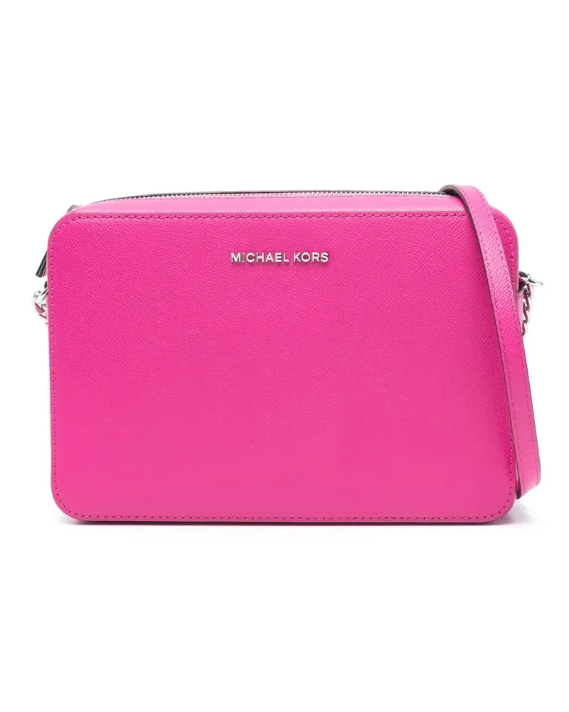 Michael Kors Große Jet Set Umhängetasche - Rosa Rosa