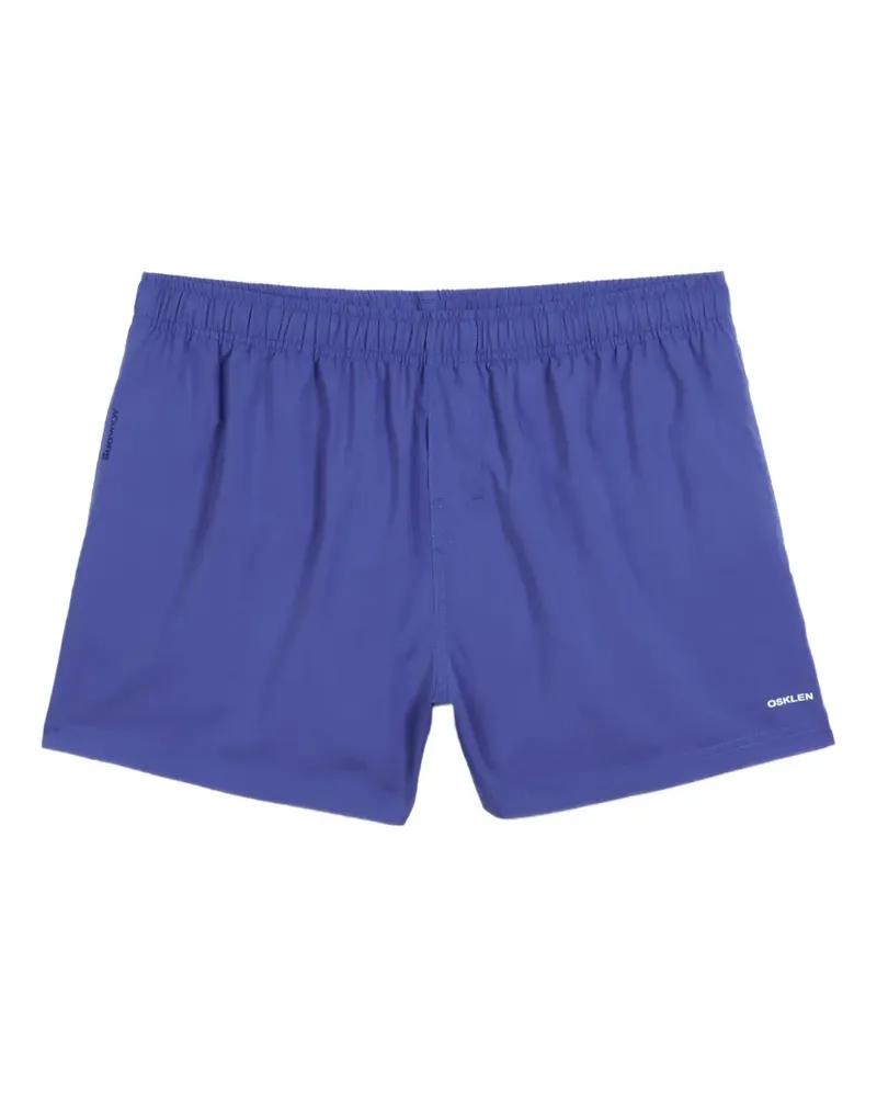 Osklen Aquaone Ride Badeshorts mit Reißverschlusstasche - Blau Blau