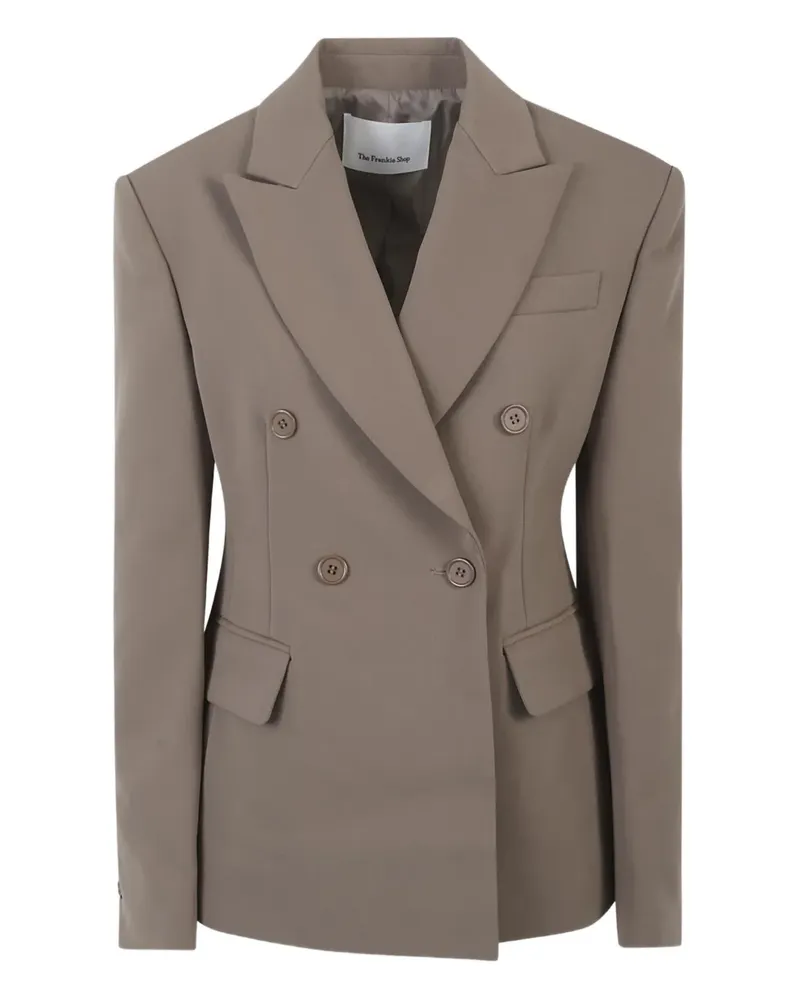 FRANKIE Shop Doyer cinched blazer - Nude Nude