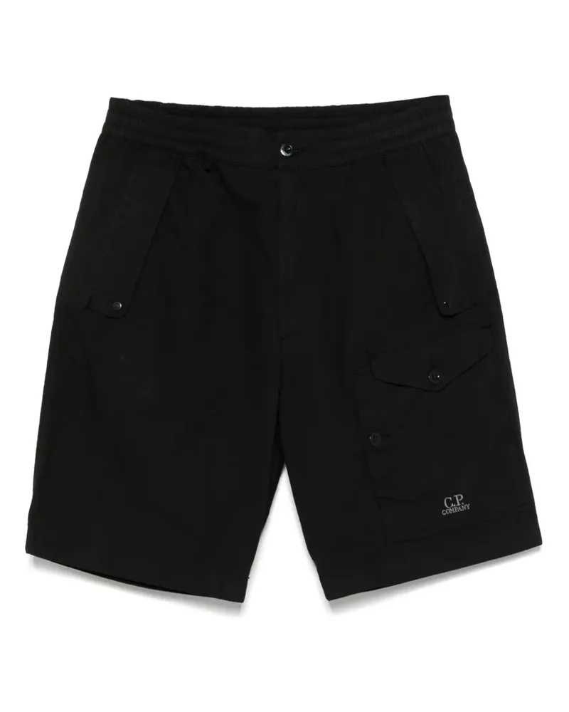 C.P. Company Klassische Cargo-Shorts - Schwarz Schwarz