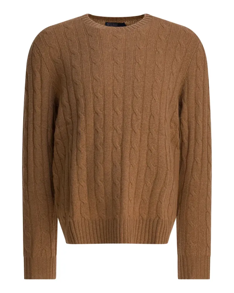 Ralph Lauren cable-knit sweater - Braun Braun