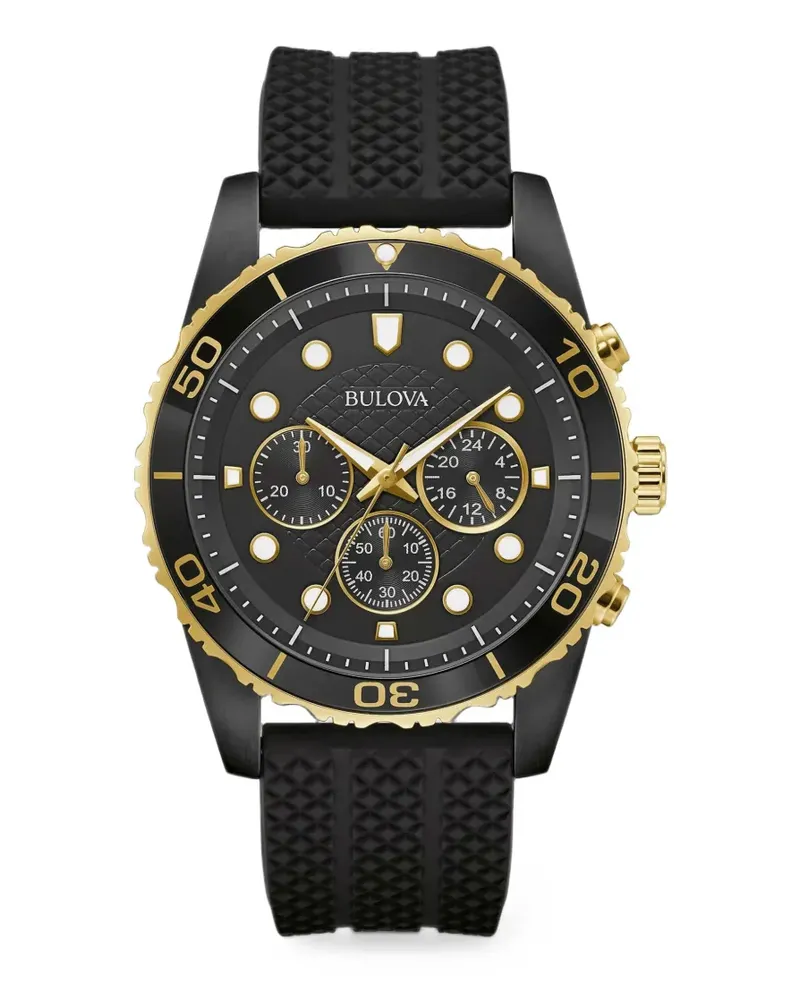 BULOVA Classic 43mm quartz watch - Schwarz Schwarz