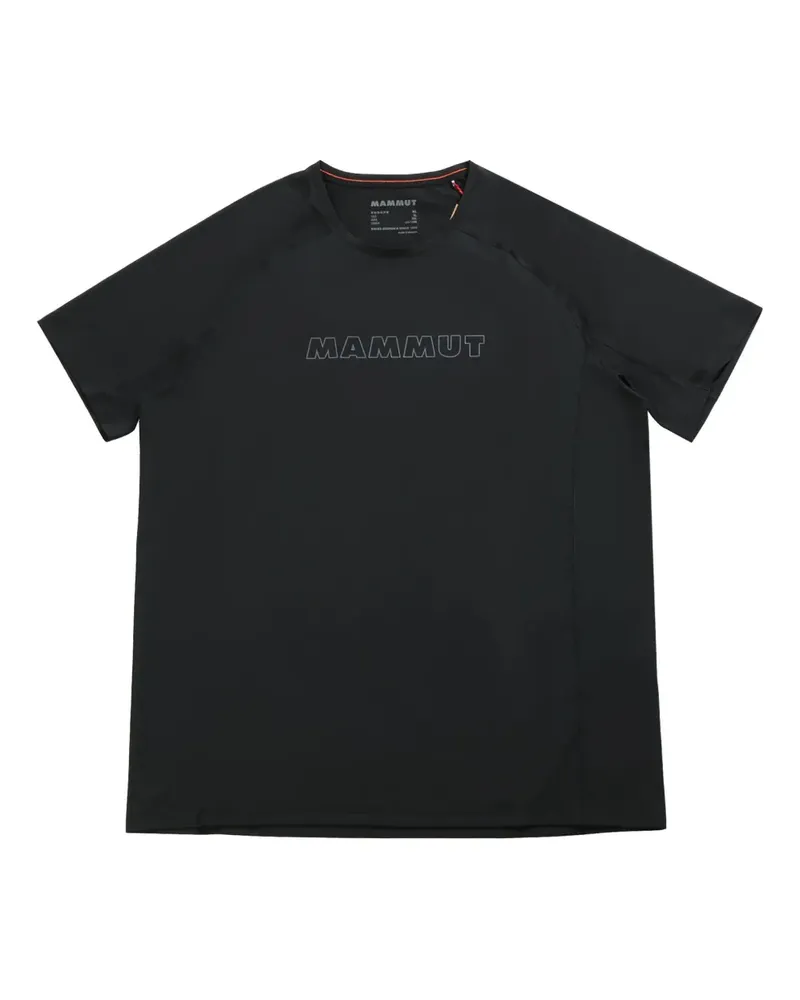 Mammut logo-print T-shirt - Schwarz Schwarz