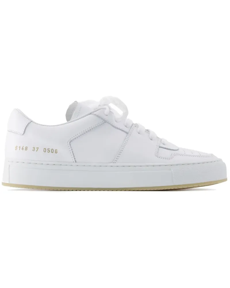 Common Projects Sneakers aus Leder - Weiß Weiß