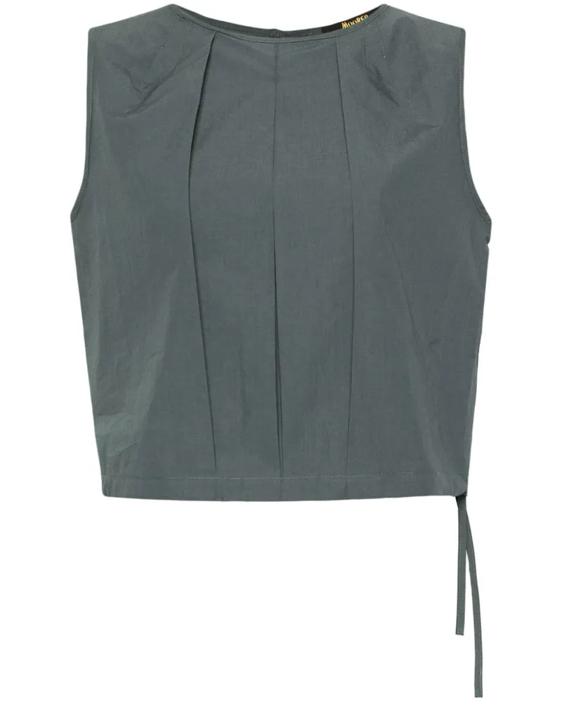 MOORER Ervisa Cropped-Top - Grau Grau
