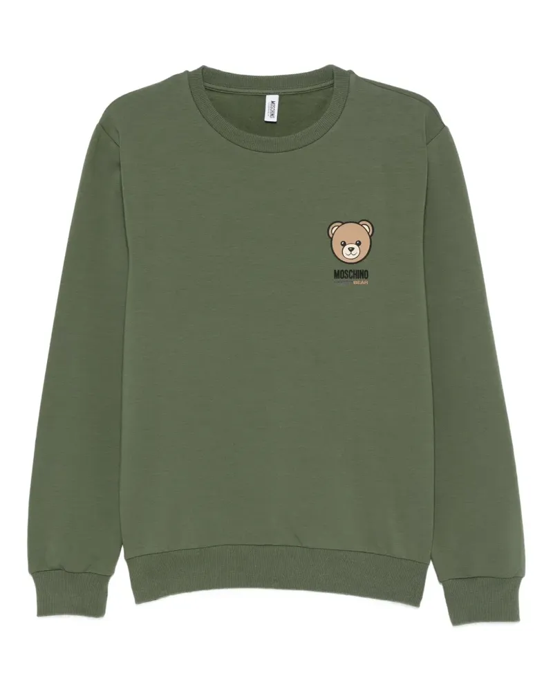 Moschino Teddy Bear-print sweatshirt - Grün Grün