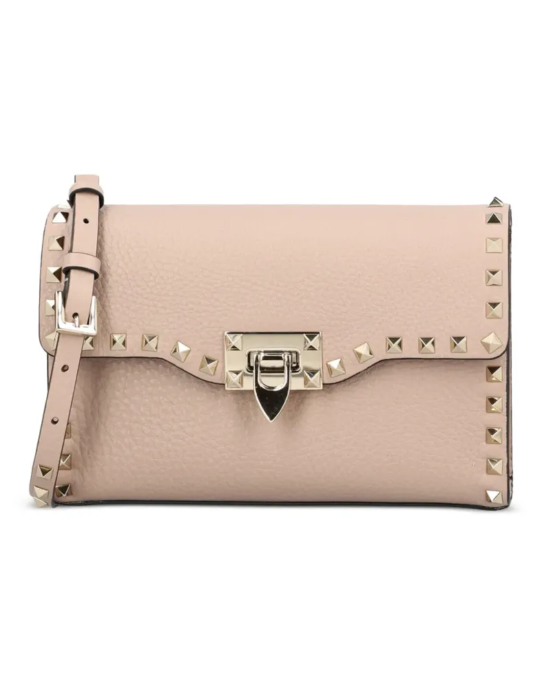 Valentino Garavani Rockstud shoulder bag - Nude Nude