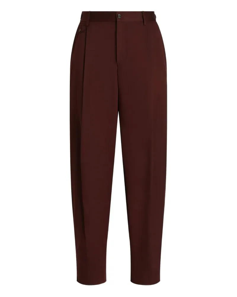 Dolce & Gabbana Plissierte Hose - Braun Braun