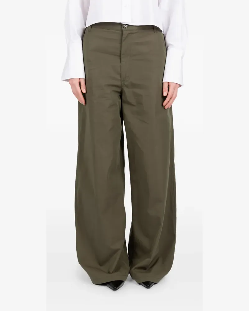 Société Anonyme Hose mit Reißverschlusstasche - Grün Grün