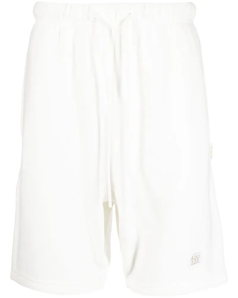 Abc. Joggingshorts mit Kordelzug - Weiß Weiß
