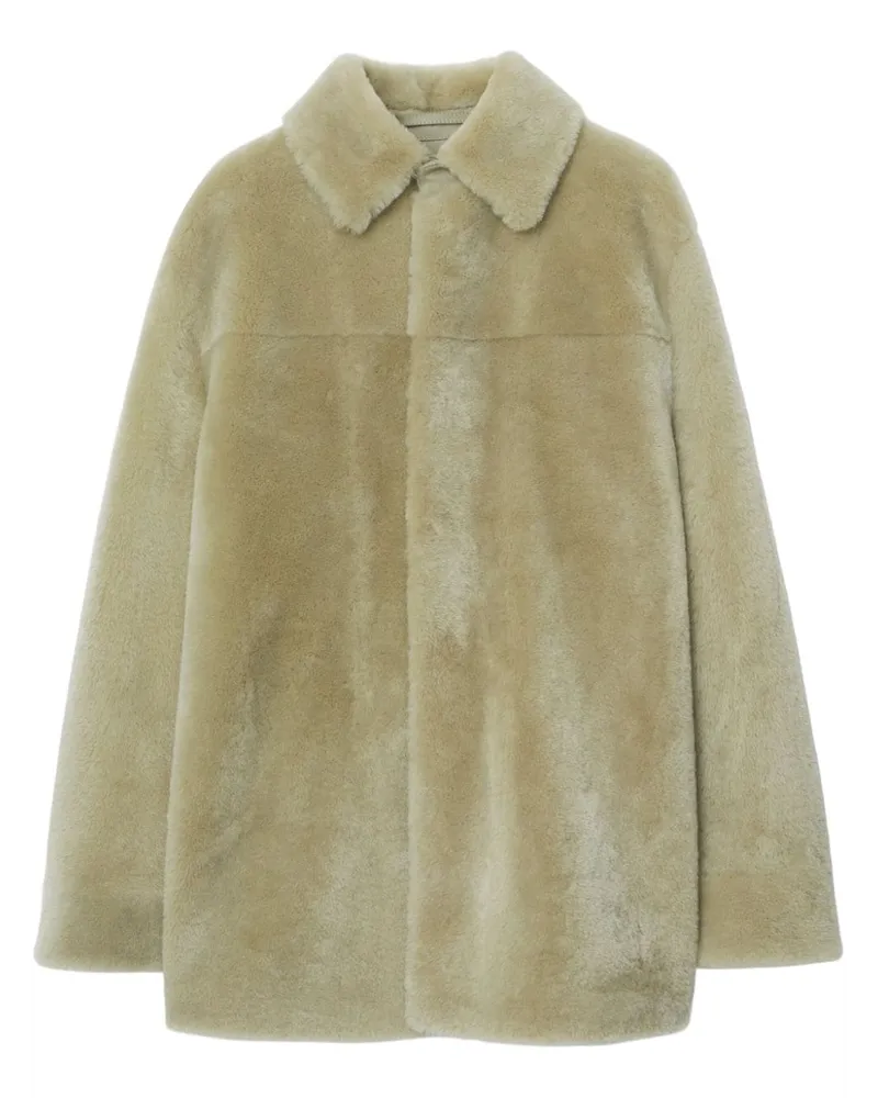 Burberry Jacke aus Shearling - Nude Nude