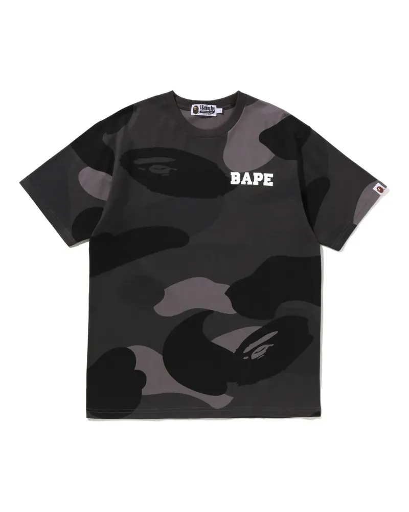 BAPE Mega Color Camo T-Shirt - Schwarz Schwarz