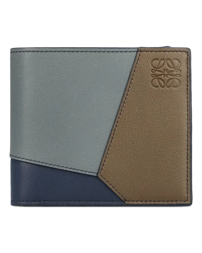 Loewe Puzzle leather wallet - Grau Grau
