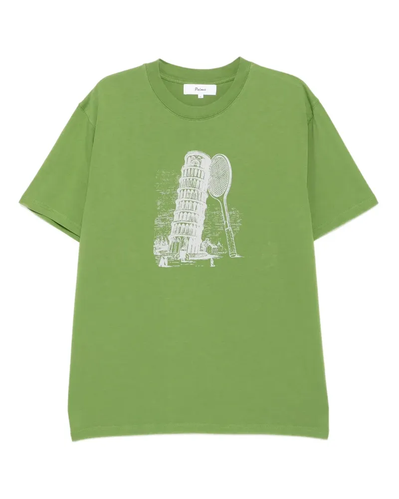 Palmes Tower T-Shirt - Grün Grün