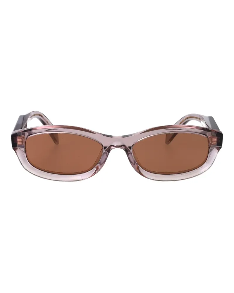 Prada Symbole oval-frame sunglasses - Violett Violett