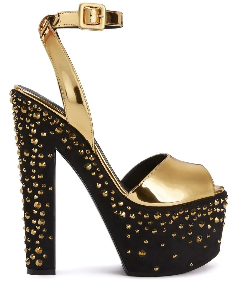 Giuseppe Zanotti Tarifa Jewel Sandalen 170mm - Gold Gold