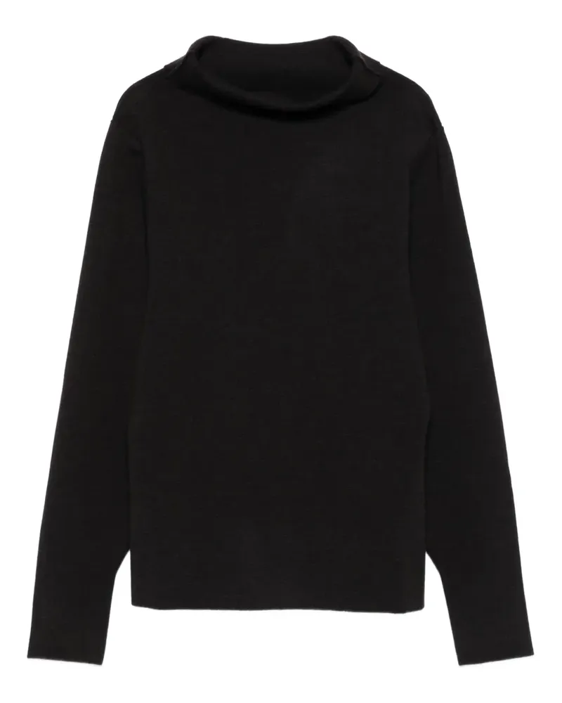 P.A.R.O.S.H. P.A.R.O H. Pullover mit Stehkragen - Braun Braun