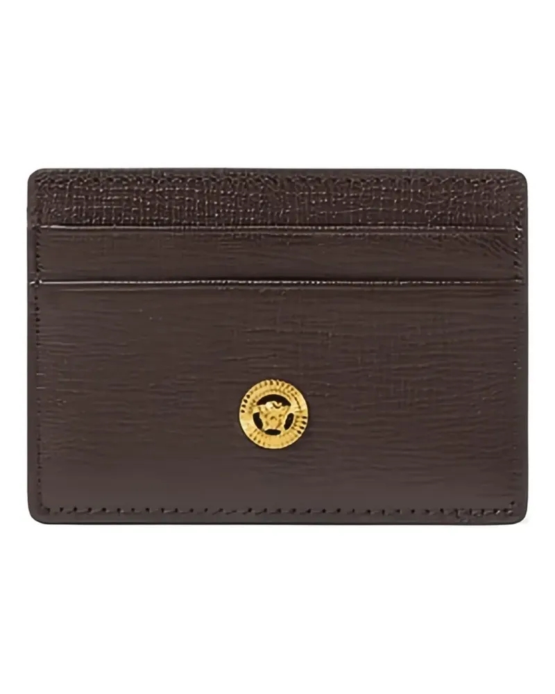 Versace leather cardholder - Braun Braun