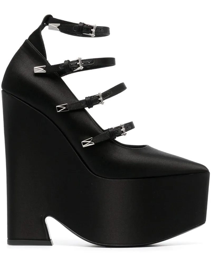 Versace Tempest Plateau-Pumps - Schwarz Schwarz