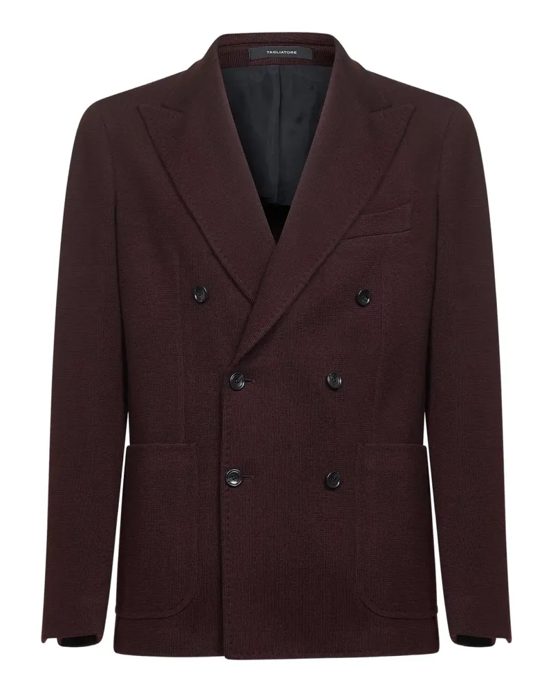 Tagliatore double-breasted peak-lapel blazer - Braun Braun