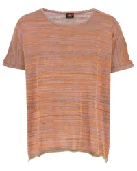 VITELLI T-Shirt aus regeneriertem Garn Orange